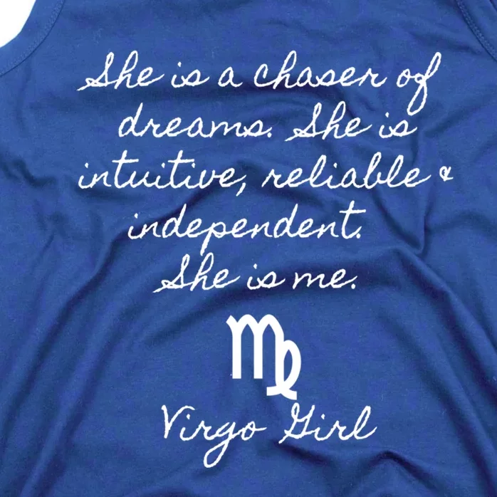 Virgo Astrology Horoscope Traits Cute Gift Tank Top