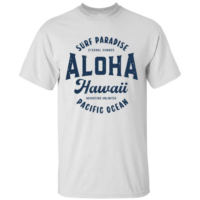 Vintage Aloha Hawaii Retro Preppy Throwback Souvenir Tall T-Shirt