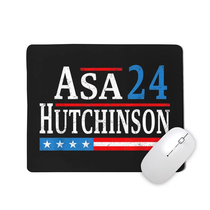 Vintage Asa Hutchinson 2024 For President Election Campaign Mousepad