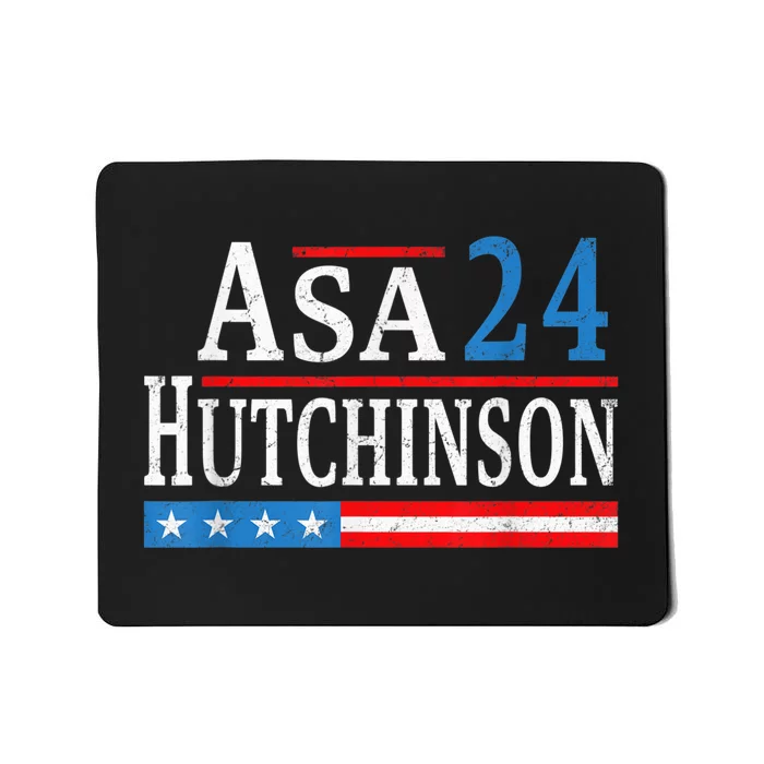 Vintage Asa Hutchinson 2024 For President Election Campaign Mousepad