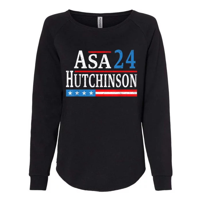 Vintage Asa Hutchinson 2024 For President Election Campaign Womens California Wash Sweatshirt