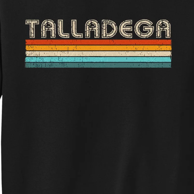 Vintage AL Home State Alabama Talladega Tall Sweatshirt