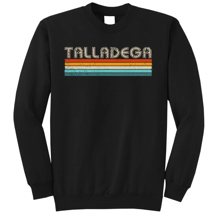 Vintage AL Home State Alabama Talladega Tall Sweatshirt