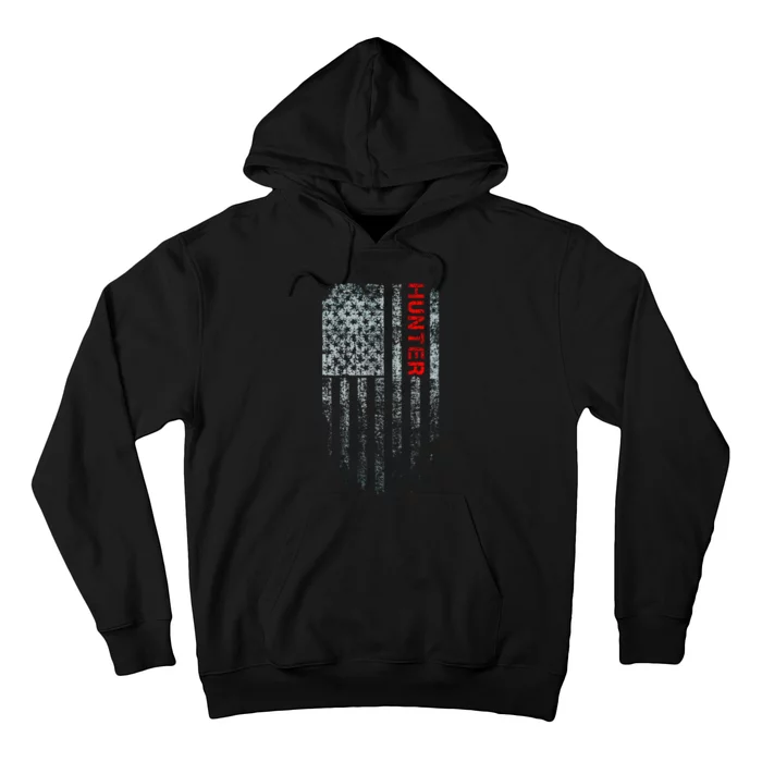 Vintage American Hunter Flag Hoodie