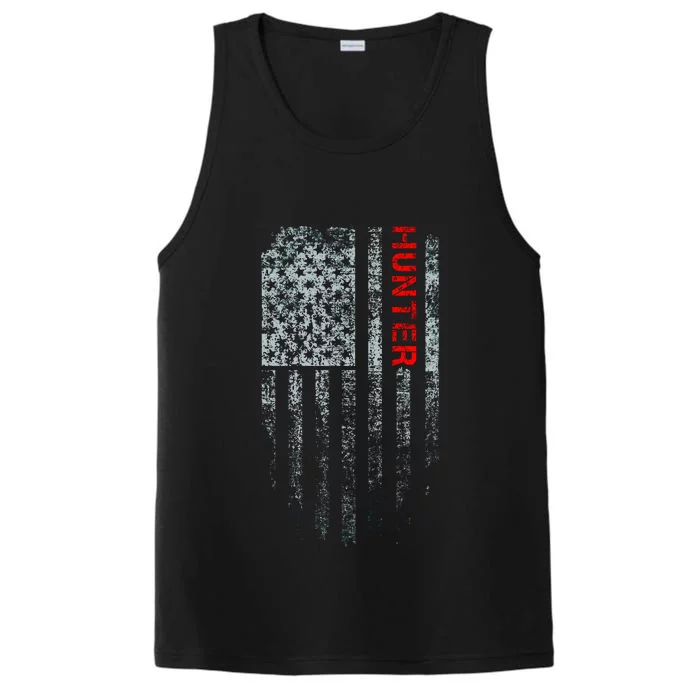 Vintage American Hunter Flag Performance Tank