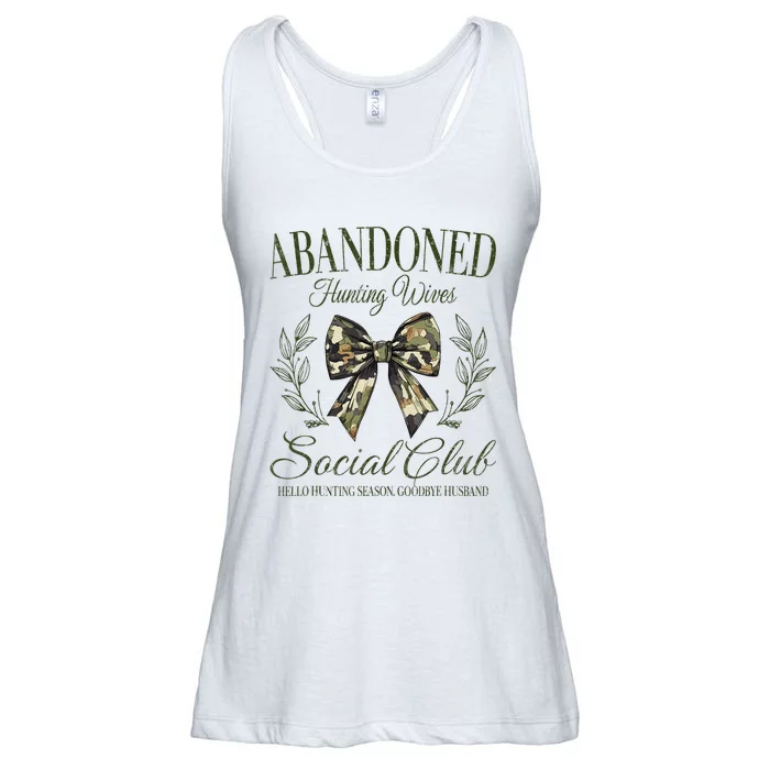 Vintage Abandoned Hunting Wives Social Club Ladies Essential Flowy Tank