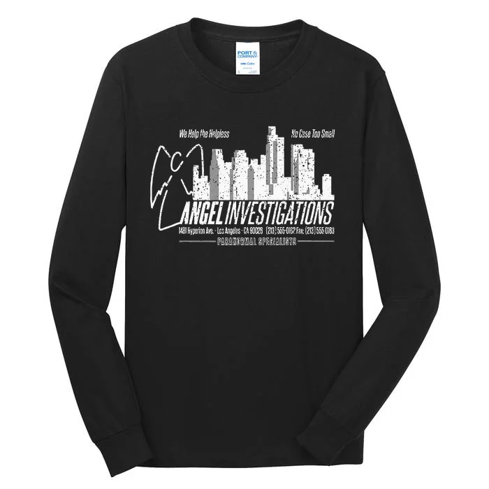 Vintage Angel Investigations Tall Long Sleeve T-Shirt