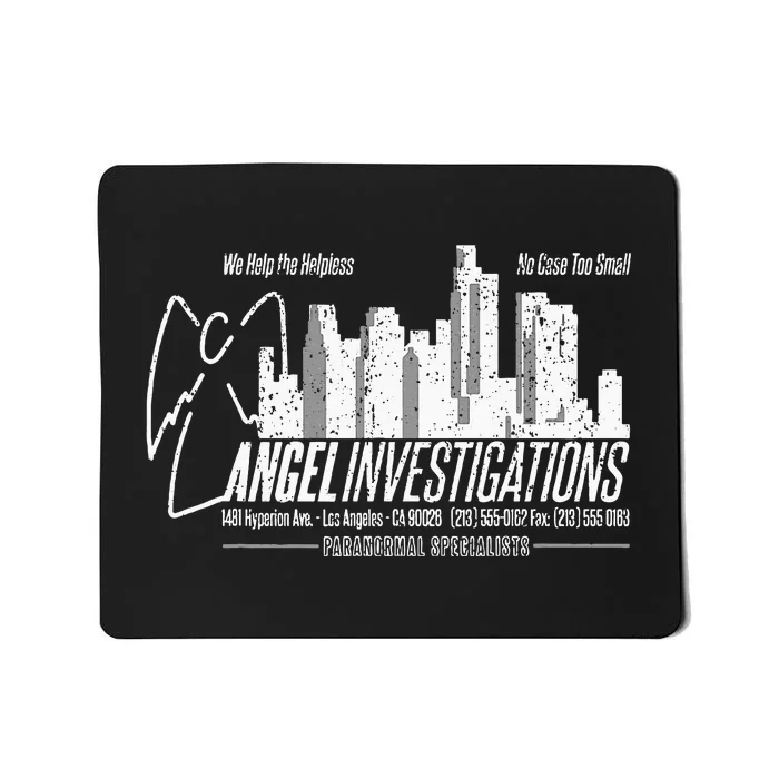 Vintage Angel Investigations Mousepad