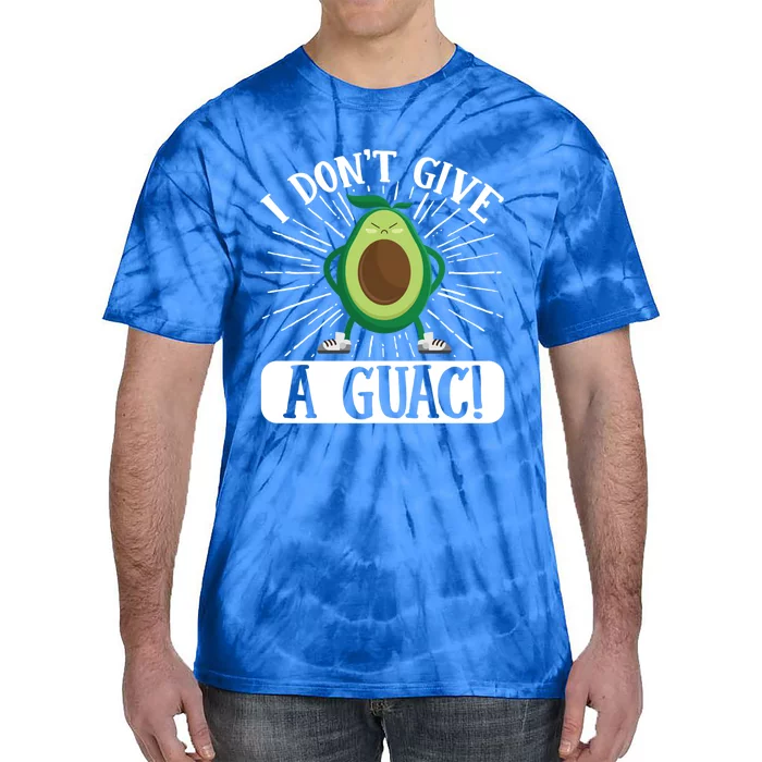 Vegan Avocado I Don’t Give A Guac! Vegetarian Gift Tie-Dye T-Shirt