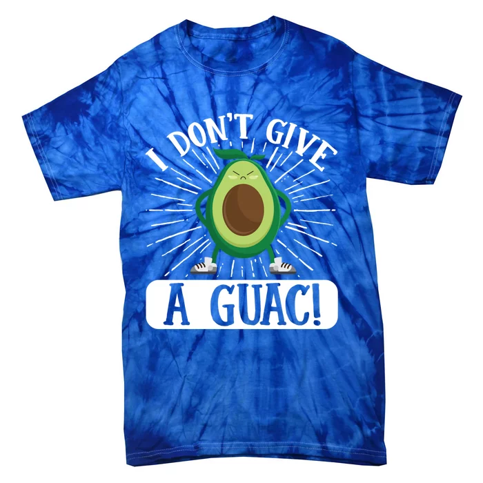 Vegan Avocado I Don’t Give A Guac! Vegetarian Gift Tie-Dye T-Shirt