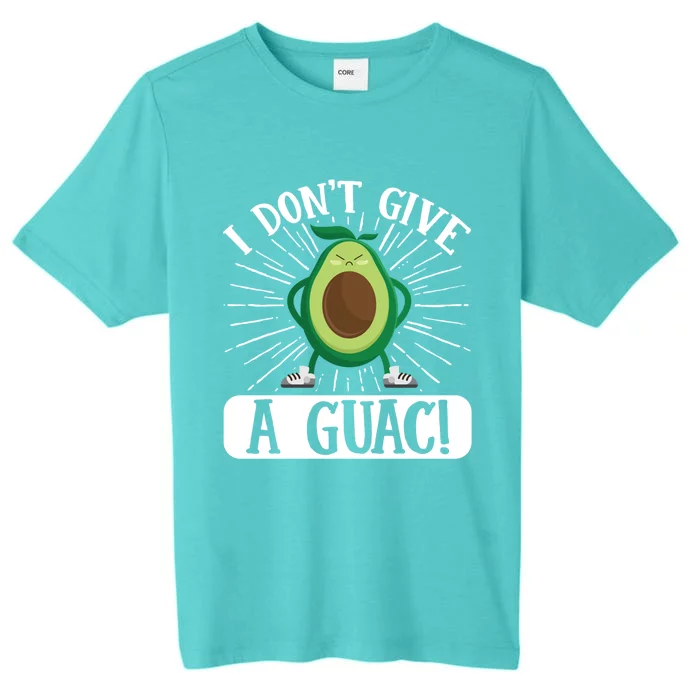 Vegan Avocado I Don’t Give A Guac! Vegetarian Gift ChromaSoft Performance T-Shirt