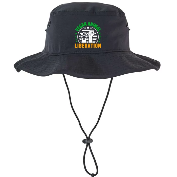 Vegan Animal Liberation Gift Legacy Cool Fit Booney Bucket Hat