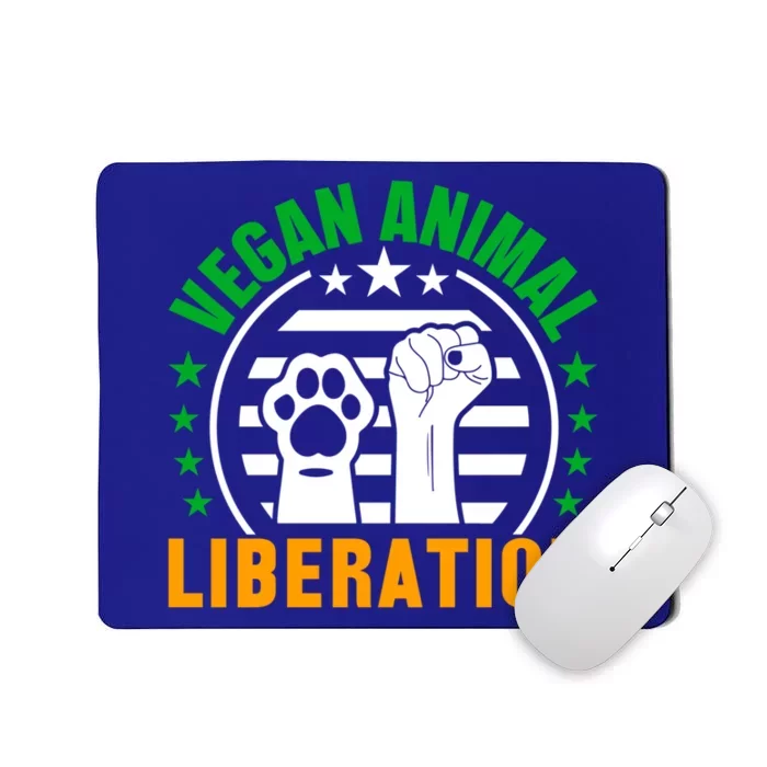 Vegan Animal Liberation Gift Mousepad