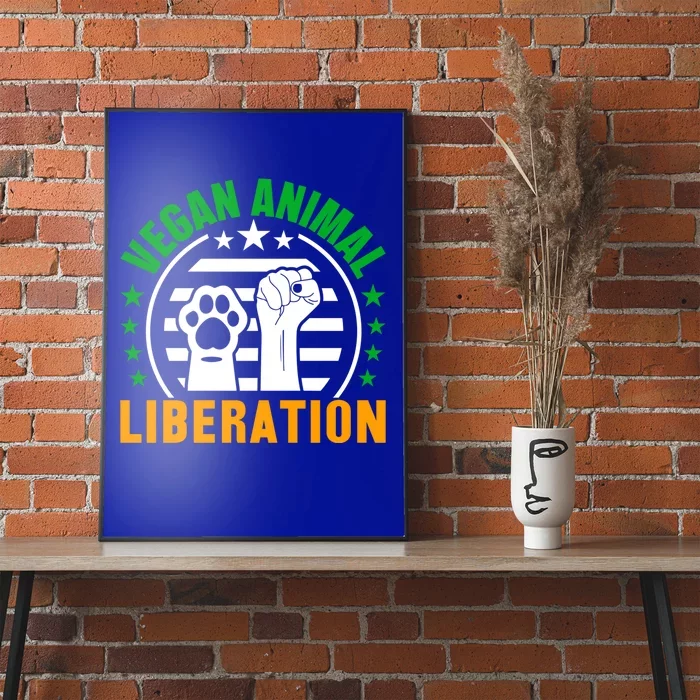 Vegan Animal Liberation Gift Poster