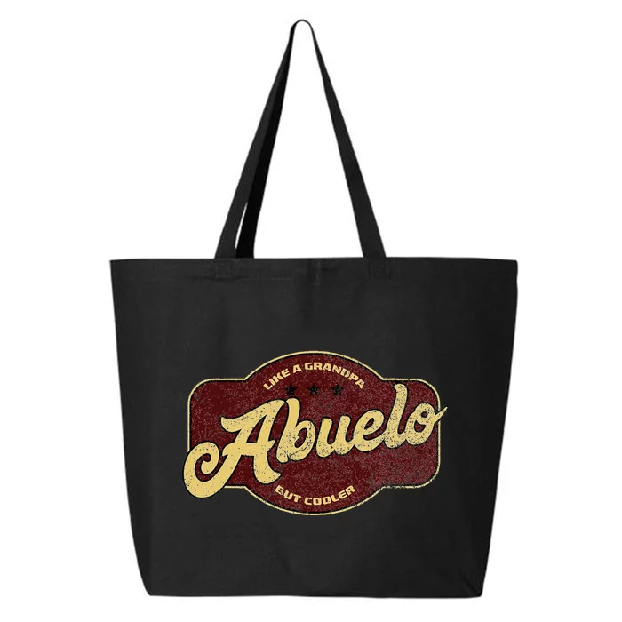 Vintage Abuelo Like Grandpa But Cooler Abuelo Cuban 25L Jumbo Tote