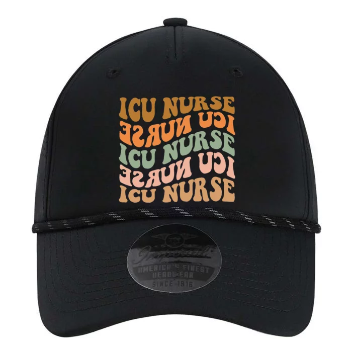 Vintage Autumn Leaves Thankful ICU Nurse Performance The Dyno Cap