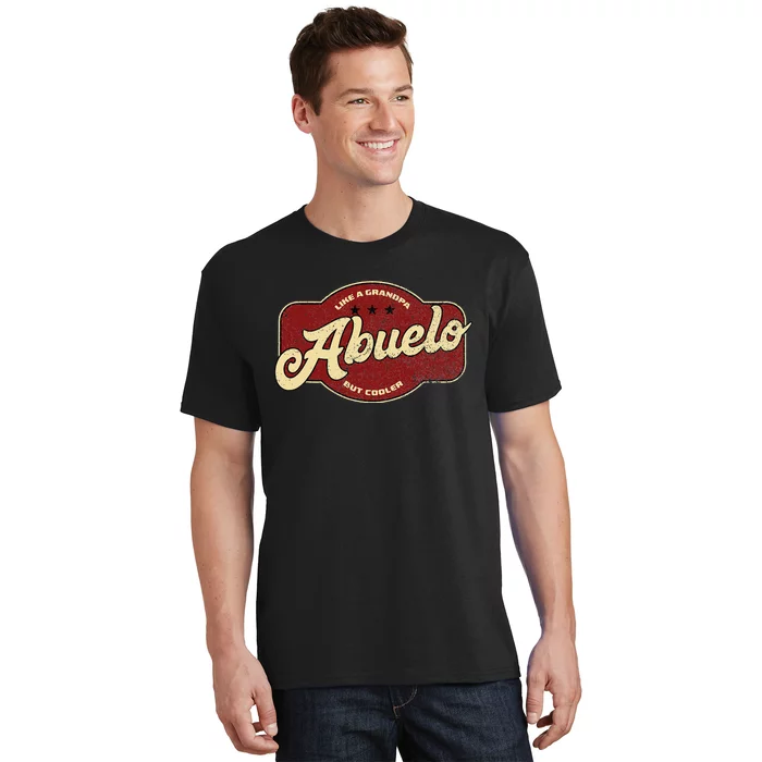 Vintage Abuelo Like Grandpa But Cooler Abuelo Cuban T-Shirt