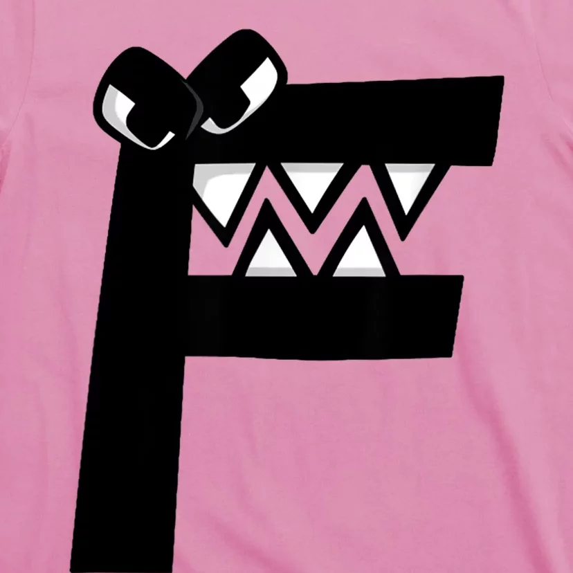 Alphabet Lore f Costume Retro Sunset For Boys Villain Letter T-Shirt :  Clothing, Shoes & Jewelry 