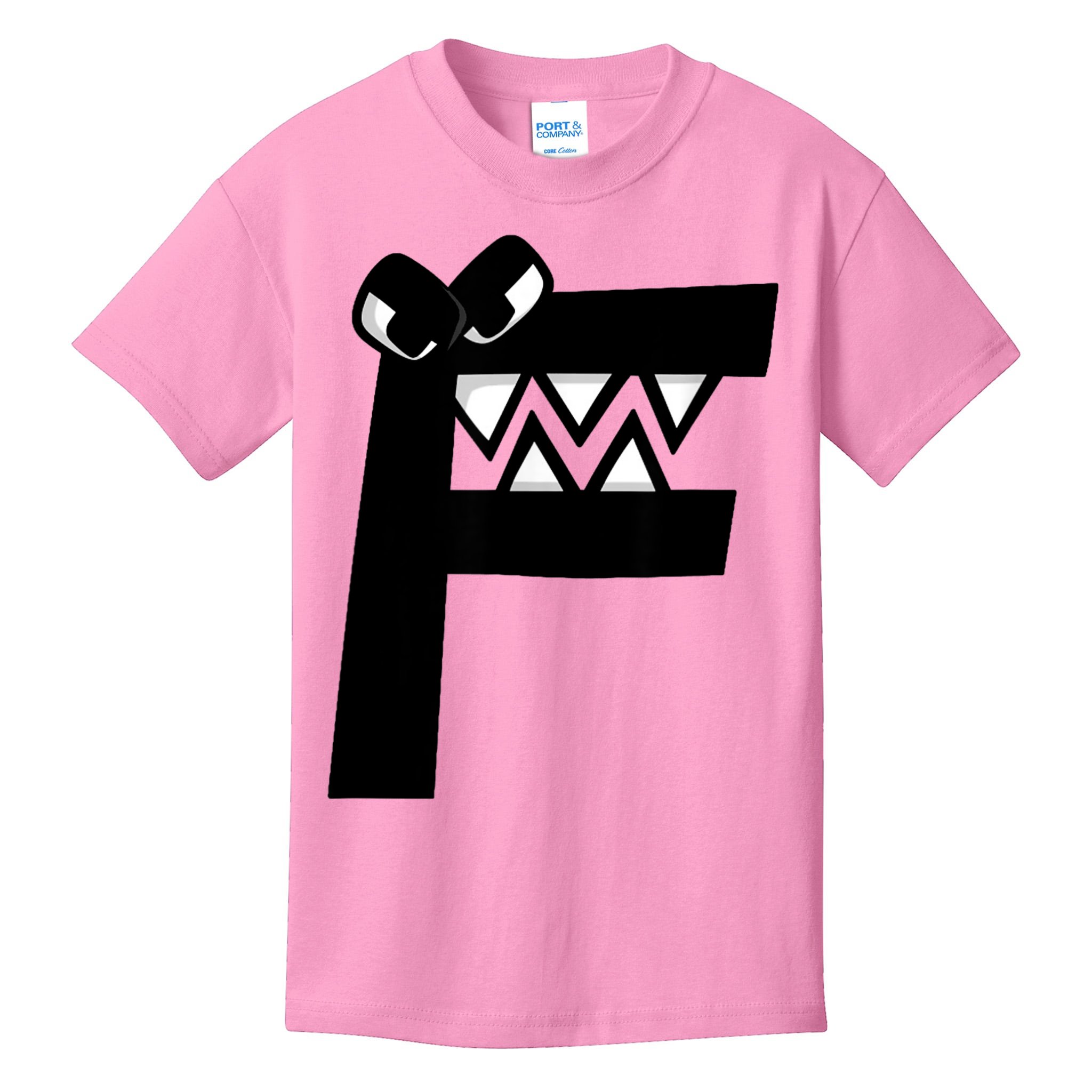 Alphabet Lore Cartoon T-Shirt For Kids Short Sleeve Top Tee Shirt Fit 3 -  10 Y