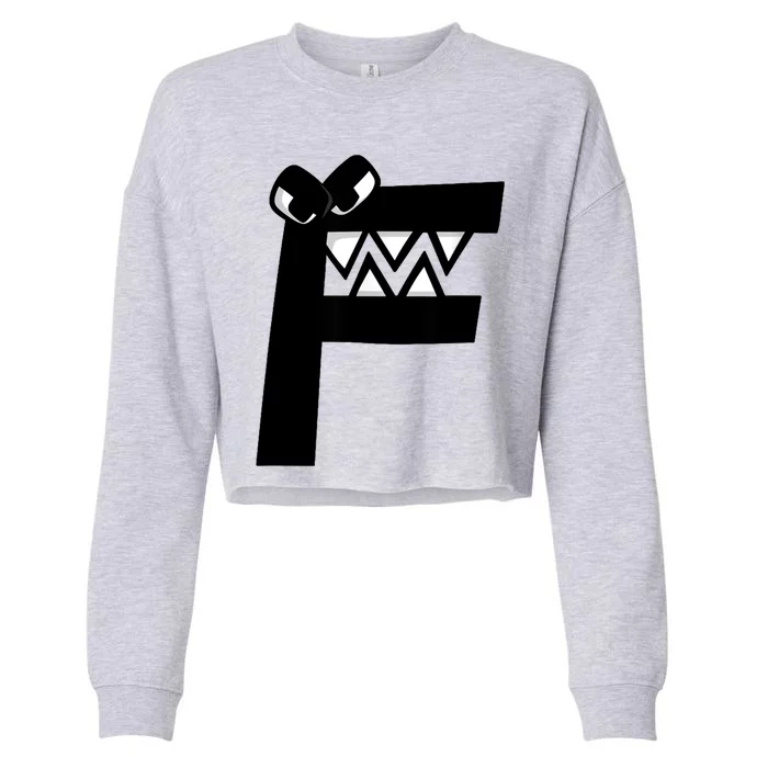 Villain Alphabet Lore F Costume Matching Evil Letter Sweatshirt