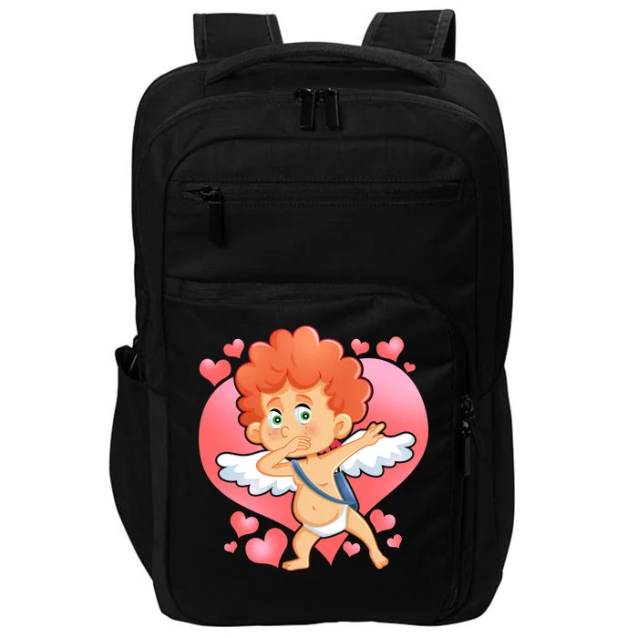 Valentine Dabbing Cupid Impact Tech Backpack