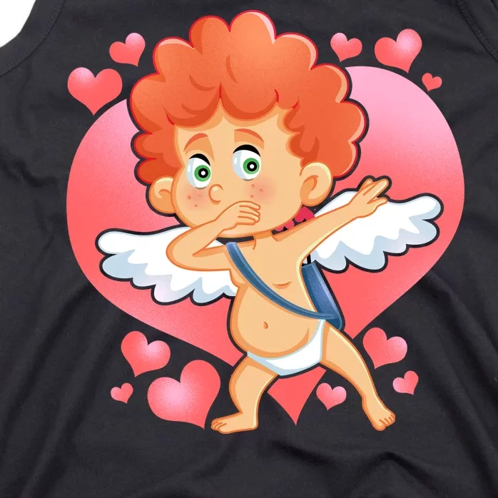 Valentine Dabbing Cupid Tank Top