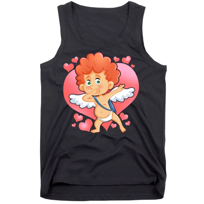 Valentine Dabbing Cupid Tank Top