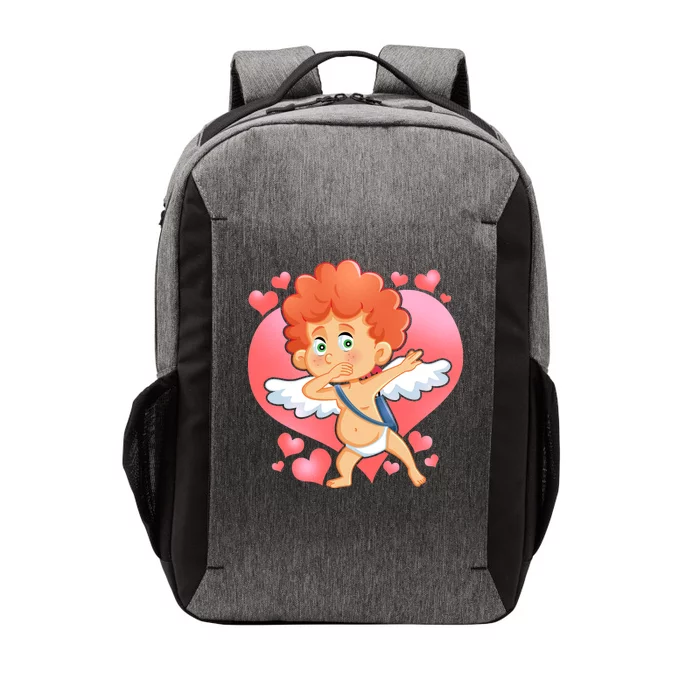 Valentine Dabbing Cupid Vector Backpack