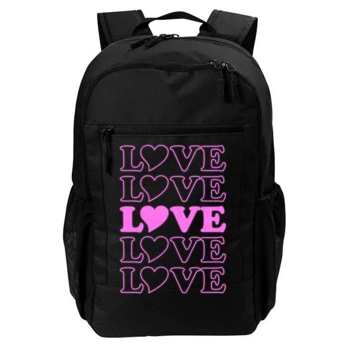 Valentine Love Pattern Daily Commute Backpack