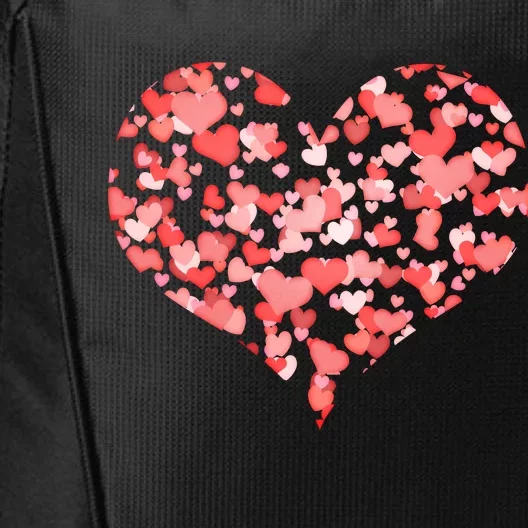 Valentine Multi Heart Of Love City Backpack