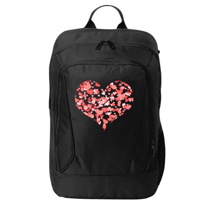 Valentine Multi Heart Of Love City Backpack