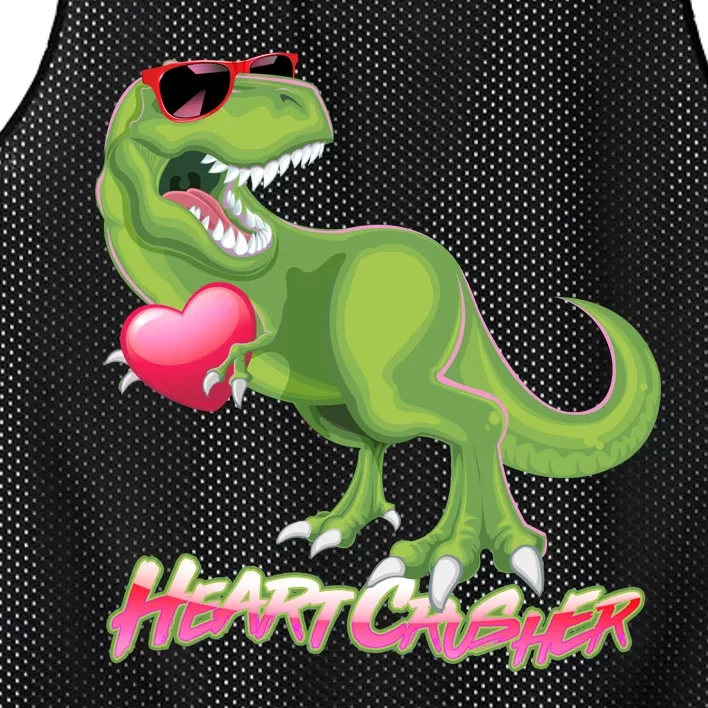 Valentine T-Rex Heart Crusher Mesh Reversible Basketball Jersey Tank