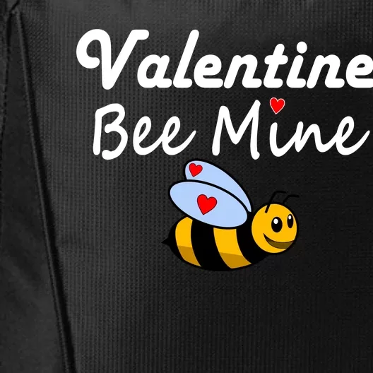 Valentine's Day Bee Mine City Backpack