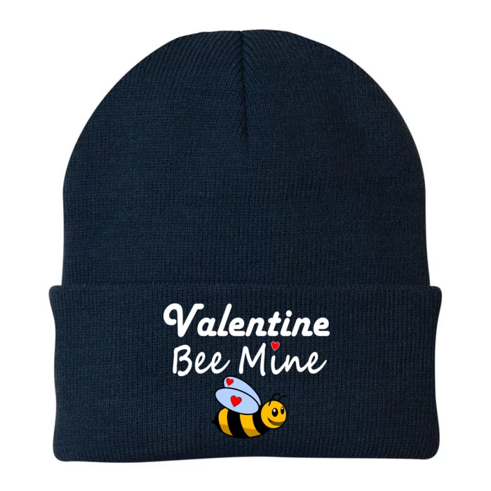 Valentine's Day Bee Mine Knit Cap Winter Beanie