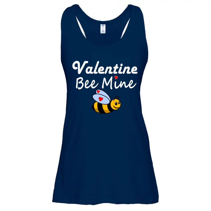 Valentine's Day Bee Mine Ladies Essential Flowy Tank