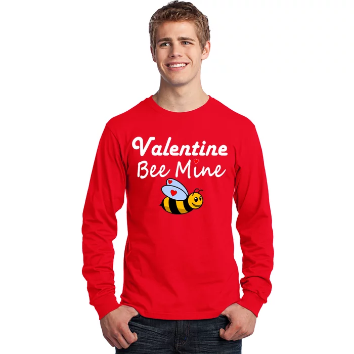 Valentine's Day Bee Mine Long Sleeve Shirt