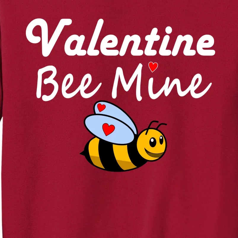 Valentine's Day Bee Mine Tall Sweatshirt