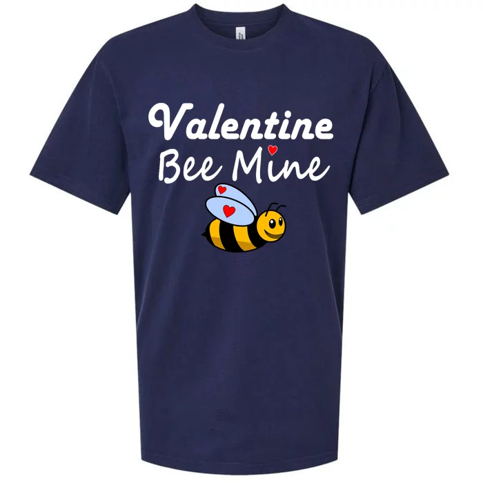 Valentine's Day Bee Mine Sueded Cloud Jersey T-Shirt