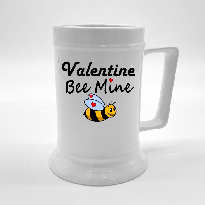 Valentine's Day Bee Mine Front & Back Beer Stein