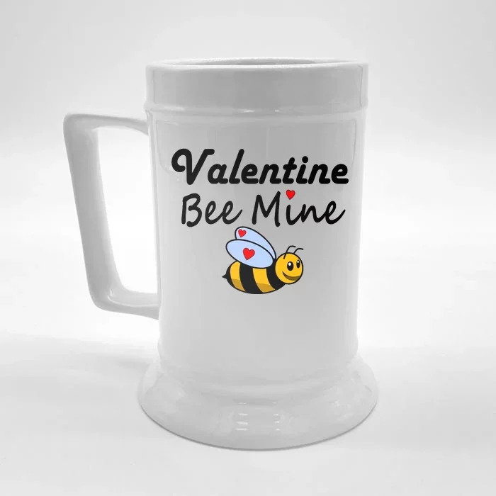 Valentine's Day Bee Mine Front & Back Beer Stein