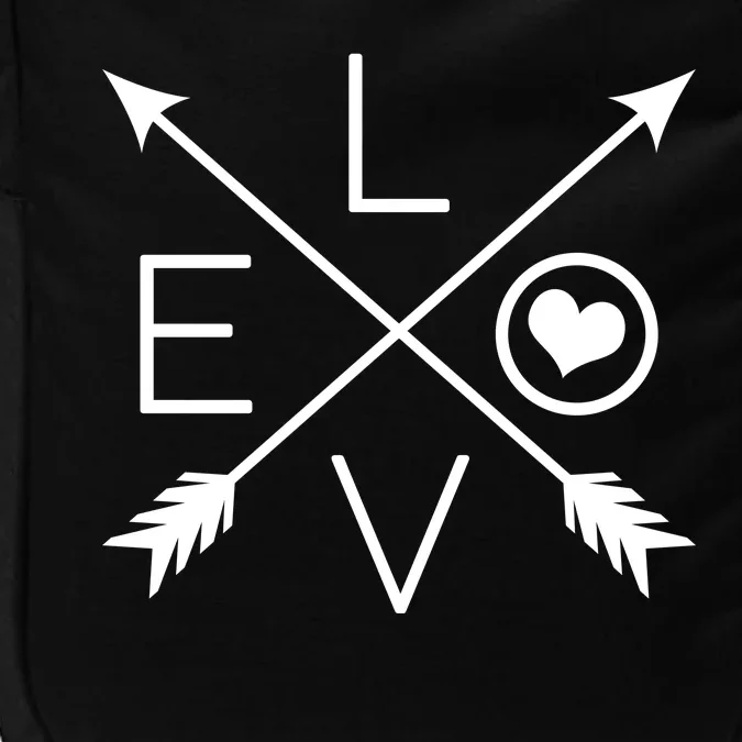 Valentines Day Love Arrows Impact Tech Backpack