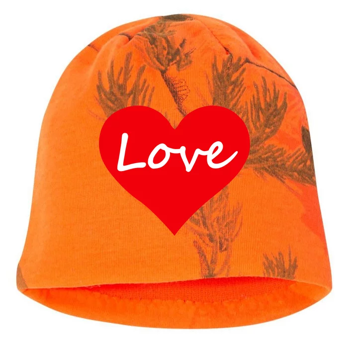 Valentine's Day Love Heart Kati - Camo Knit Beanie