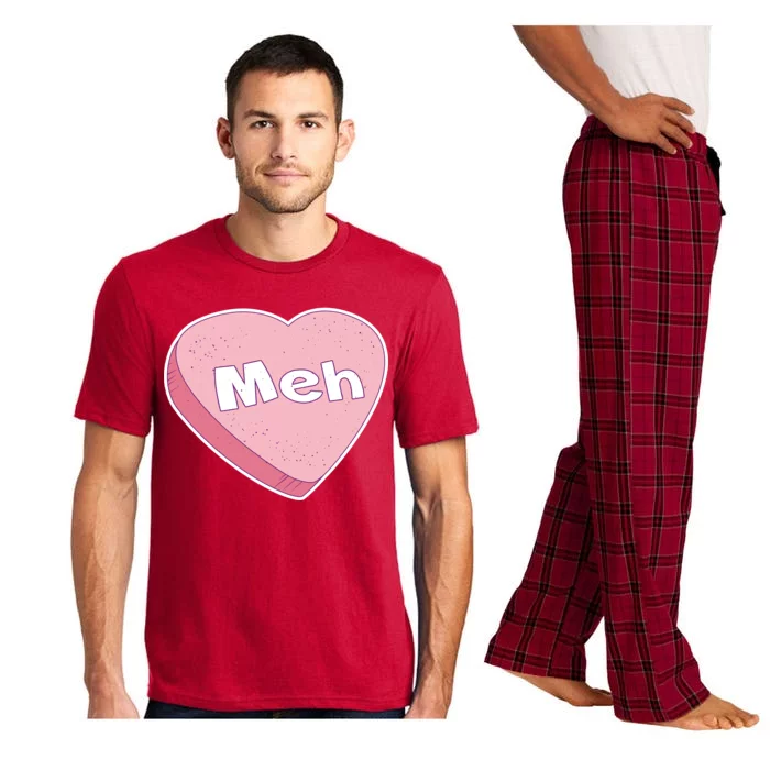 Valentine's Day Meh Conversation Heart Candy Pajama Set