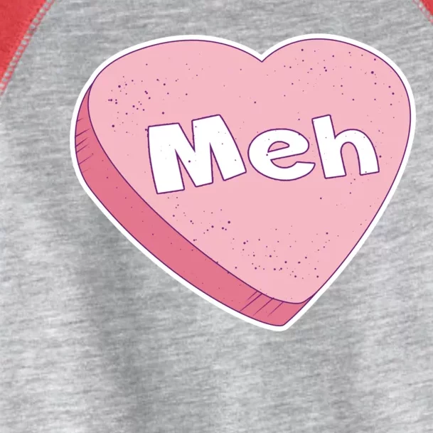 Valentine's Day Meh Conversation Heart Candy Toddler Fine Jersey T-Shirt