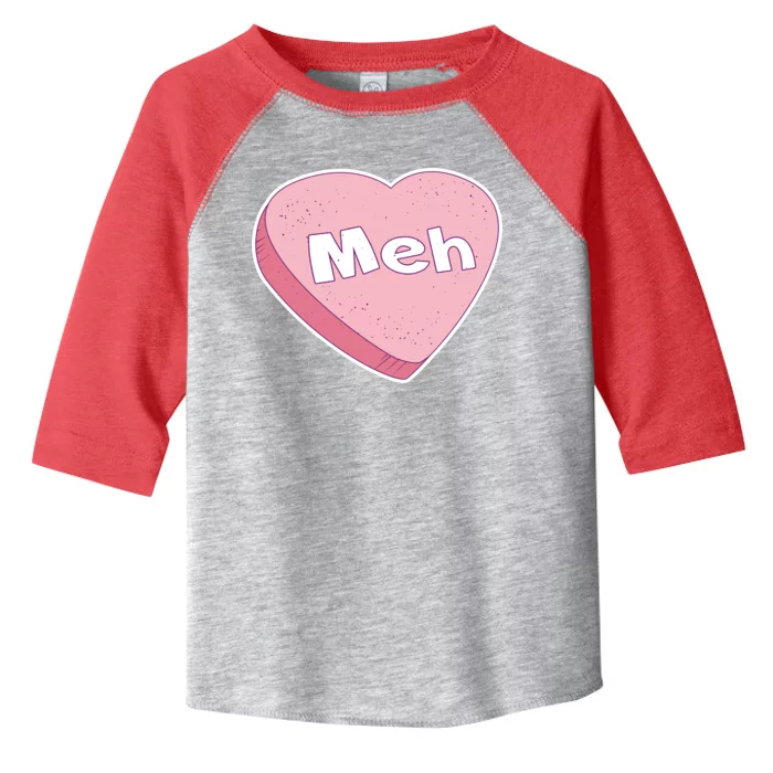 Valentine's Day Meh Conversation Heart Candy Toddler Fine Jersey T-Shirt