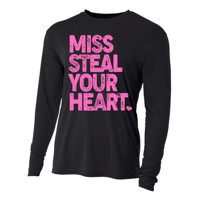 Valentine's Day Miss Steal Your Heart Cooling Performance Long Sleeve Crew