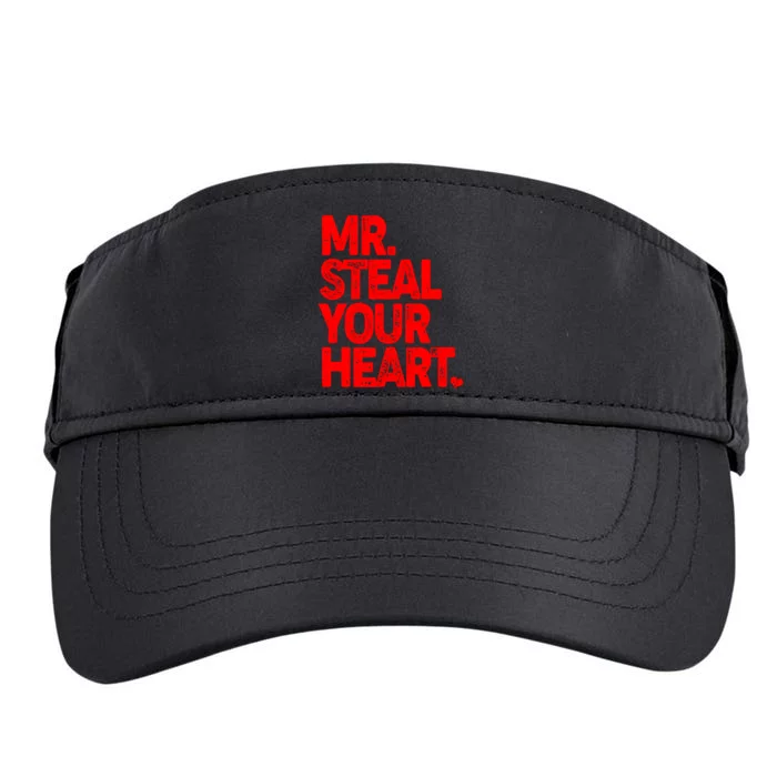 Valentine's Day Mr Steal Your Heart Adult Drive Performance Visor