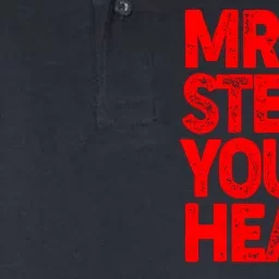 Valentine's Day Mr Steal Your Heart Softstyle Adult Sport Polo