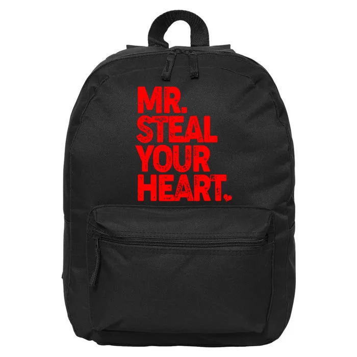 Valentine's Day Mr Steal Your Heart 16 in Basic Backpack