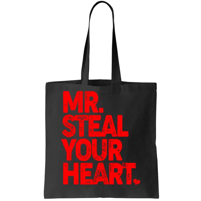 Valentine's Day Mr Steal Your Heart Tote Bag